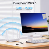 Wireless Bridge and WR3000K WiFi Router Kit, 5.8G 3KM Point to Point Wireless Bridge Outdoor to Shop