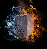 ioSafe Solo G3 4TB Fireproof & Waterproof External Hard Drive, Pewter Gray