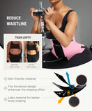 FeelinGirl Workout Waist Cincher Trainer Corset Shaper Tummy Slimmer Plus Size Belly Band for Women Pink S