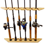 One Bass Fishing Rod Rack Metal Aluminum Alloy | Hold Up to 24 Rods Old Cedar Outfitters