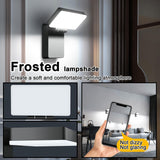 BIRITALO 40W Outdoor LED Wall Light, 360° Rotatable Neighbor-Friendly 8Pack