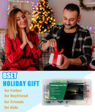 Fishing Lure Kit for Freshwater Bass, Fishing Tackle Set for Beginner Adults Including Crankbaits Spinnerbaits Topwater Baits Kit with Tackle Box PartyGalore