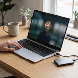 PUSOKEI 15.6 inch Laptop, 16GB DDR4 RAM, 1TB SSD, I3-6006U (Sliver)
