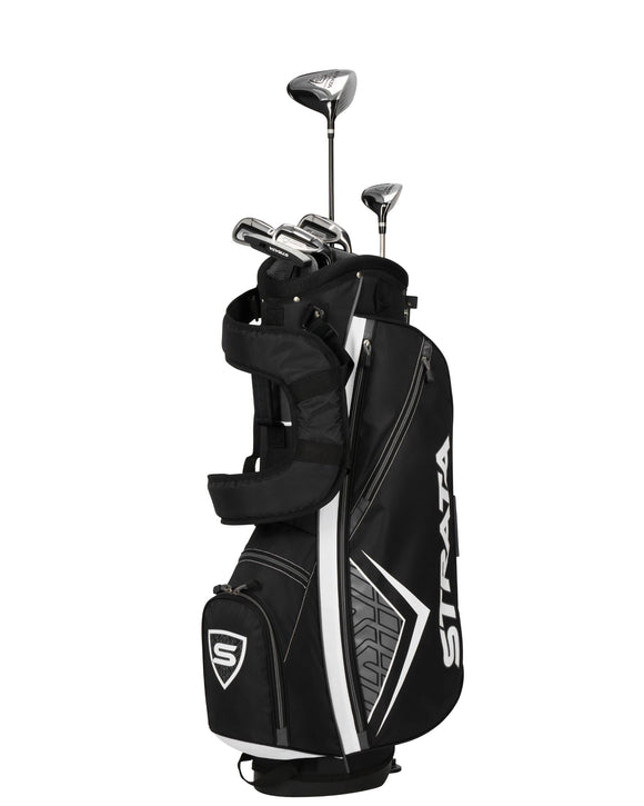 Callaway Golf Men's Strata Intro Complete 9 Piece Set (Regular Flex, Right Hand, Steel), Gray Callaway