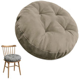 Round Chair Pads - Comfortable Kitchen Seat Pads - Non-Slip Washable