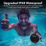 Monster 15W Bluetooth Speaker, IPX8 Shower Speaker Waterproof, Bluetooth 5.4 with Loud HD Sound and Robust Bass, Extra Long Playtime Punchy, for Home, Beaches Portable Wireless Outdoor Speakers