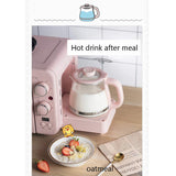 3 in 1 Breakfast Maker Station, Multifunction Breakfast Maker Machine with Mini Electric Oven, for Baking, Frying
