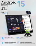 14 Inch Android 15 Tablet, 16GB RAM+256GB ROM, 1920x1200 FHD IPS Display
