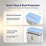 Portable Electric Paper Shredder Crinkle Cut Design 25-70g Auto Feed Safe Overheat Protection Easy Clean Craft Gift Box Filler Streamlined Operation Versatile Use