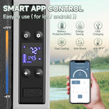 BODEGA BODEGACOOLER 12 Volt Refrigerator, APP Control 12V Car Fridge, 32 Quart Portable Freezer (-4℉ to 68℉)