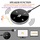 Conference Microphone with Speaker, Laptop Omnidirectional Computer Mic with Touch-Sensor to Mute/Volume Atpot