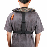 Inflatable Life-Jacket for Adults| Life-Vest with Automatic/Manual Multifunctional Inflation-PFD| Lightweight & Compact Supports up to 300lbs for Kayaking Fishing Boating (Camouflage)