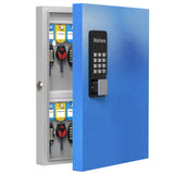 DiDiHere 32 Key Lock Box Wall Mount, Smart Key Organier Cabinet with Code