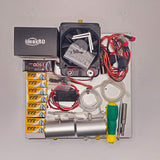 MechPuConToy Mini V8 Engine Model Kit that Runs, FS-V800WGPC 1/10 Scale 28cc Water-Cooled Four-Stroke OHV V8 Engine Model Kit, Build Your Own V8 Metal Engine that Works