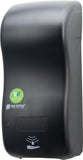 San Jamar Ecologic Rely Recycled Plastic Hybrid Electronic Foam Soap Dispenser, Refillable Soap Dispenser, Wall Mounted Dispenser with Zero Waste for Home and Business, 900 Ml, Black Pearl