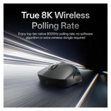 shuqiangshangmao 1pcs VT2 Wireless Gaming Mouse