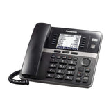 Corded Base Station with 4-Lines Expandable with Up to 10 Compatible Panasonic Business Phones Wirelessly - KX-TGW420B (Black) Panasonic