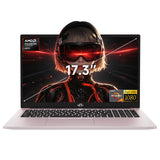 NIMO 17.3" FHD IPS Gaming Laptop, AMD Ryzen 7 Computer (Up to 4.75 GHz, Beat i7-12650H) with 32GB DDR5 RAM 1TB SSD Radeon 680M GPU 2-Yr Warranty 180° View Multifuntional for Business Creator Student
