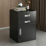Metal File Cabinet Locking Filing Cabinet Under Desk Storage Organizer