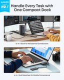 Anker Nano Laptop Docking Station with Detachable Hub & Anker 2.4G Wireless