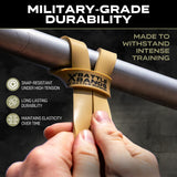 Battle Bands Resistance Bands – Pull Up Assistance Bands & Stretch Bands for Exercise – Heavy Duty Workout Resistance Bands Set for Strength Training, Powerlifting, Home Gym & Stretching – Men & Women