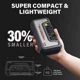 LOKITHOR JP400 Jump Starter with Air Compressor, 2500A 12V Portable Car Battery Booster Pack (8.5L Gas/6.5L Diesel) with ConnectMax Tech, 150PSI Tire Inflator, Auto-Shutoff & Dynamic Dwell (White)