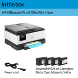 Wireless All-in-One Color Inkjet Printer, Print, Scan, Copy, Fax HP