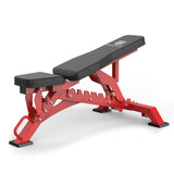 Major Fitness Weight Bench - 1300LBS Weight Capacity and 36 Adjustable Positions Strength Training Bench for Garage and Home Gym Workouts (Red) MAJOR LUTIE