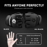 FIGHTR® Pro MMA Gloves for Grappling Sparring Training, Kickboxing Martial Arts Muay Thai Punching Bag Mitt Training Boxing for Men and Women | incl. Carrying Bag FIGHTR