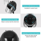Professional 1000W Adjustable Hair Bonnet Dryer with Rolling Wheels Stand for Home Beauty Salon Equipment
