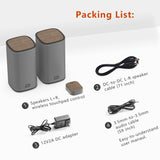 Bluetooth Computer Speakers with Wireless Touch Control Pod for PC Laptop/Desktop KEiiD