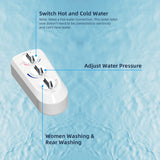 Bidet Toilet Attachment for Rear or Female Washing Sanitizing Hibbent