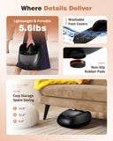 KNQZE Foot Massager Machine with Heat, Shiatsu Deep Kneading Foot Massager with Remote, Compression, Multi-Massage Modes, Auto-Off Timers, Valentines Day Gifts for Women Men