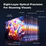NothingProjector ALR Fresnel Screen for Ultra Short Throw Projector, 95% Ambient Ceiling Light Rejecting, 100 inch, 1.2 High Gain, 4K/8K UHD, Active 3D, Fixed Frame Wall Mount Anti Daylight, NothPJ
