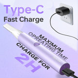 SleekSnip Nose & Eyebrow Hair Trimmer for Women, Facial Hair Shaver Perfect for Face, Ear Nose and Eyebrows Rechargeable