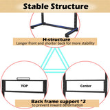 ztysn Large Hat Rack Stand - 6 Tier Adjustable Ball Cap Storage Organizer With 18 Plate Tray for 180 Baseball Hat,Standing Coat Rack, Commercial Home Use, Black Metal Shelving