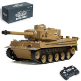 AoreSpty RC Tank that Shoots Water Bullets, 1:22 Tiger Remote Control Tank with Infrared Battle System, Army Toy for Kids and Adults, RC Military Vehicles