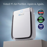 AIRDOCTOR AD3500 Smart App Air Purifier. Cleans Bedrooms, Large Rooms Up to 2,520 ft2. Remove Allergens, Smoke, Dust, Mold, Pet Hair, Odors, Pollen. Hospital-Grade UltraHEPA, Premium Carbon Filtration