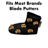 HODL 21 Bitcoin Divot Repair Tool and Blude Putter Cover Combo - Black