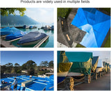 Tarp 40x60 Feet 5-7 Mil Heavy Duty Waterproof Tarp,20 Pack Bulk Full Pallet, Large Multipurpose Cover with Brass Grommets and Reinforced Edges, UV Resistant Thick Poly Tarps for Outdoor Cover