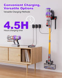 Dsoope YU7 Max Cordless Vacuum Cleaner 650W 80Min 55kPa Powerful Suction Stick Vacuum, Anti-Tangle, Touch Screen, Self-Standing Lightweight Wireless Vac for Home Pet Hair Carpet Hard Floors