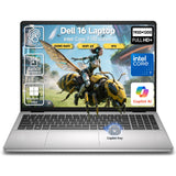 2026 Dell 16 Touchscreen Laptop Computer, 16" FHD+ Touch Screen Student&Business Laptop PC