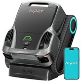 Aiper Scuba X1 Pro Max Pool Robot Vacuum & Robotic Pool Skimmer with 8,500 GPH Suction, Pool Mapping, 3μm Ultra-fine Filtration, Smart Surface Parking, for All Inground Pools, Grey