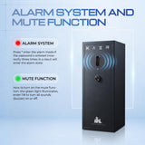 20 Biometric Gun Safe for Home Tactical Reserve Fits Up to 51" Scoped Rifles,Dual-Direction Adjustable Gun Rack, Customizable Interior Layout & Ammo Storage Cabinet with Tactical Door Organizer