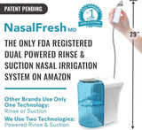 Irrigation System -Sinus Decongestant Relief System NASALFRESH MD