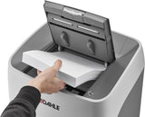 300 Auto-Feed Paper Shredder, Cross Cut, 300 Sheet Bin, German Engineered, Jam Protection, Oil Free, SmartPower, P-4 Security, Shreds CDs/Staples/Paper Clips/Credit Cards Dahle