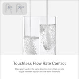 Moen Weymouth Brushed Gold Smart Faucet Touchless Pull-Down Sprayer Kitchen Faucet with Voice and Motion Control, S73004EV2BG