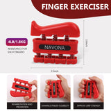 11PCS Grip Strength Trainer Kits, Hand Gripper Strengthener, Forearm Strengthener, Finger Strengthener, Finger Exerciser, Hand Exerciser, Stress Relief Ball, Grip Ring, for Muscle Building, Recover Hand Injury Navona