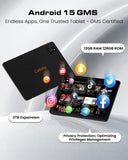 Tablet: 10 Inch Tablet, Android 15 Tablets, 12GB RAM 128GB ROM, Octa-core Processor
