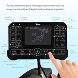 Titan Axiom LE l Dual Massage Mechanism l Shiatsu Massage l Full Body Massage Chair l Intelligent Voice Control l 45°C Heating Therapy l Zero Gravity Reclining l for Home and Office Use (Brown)